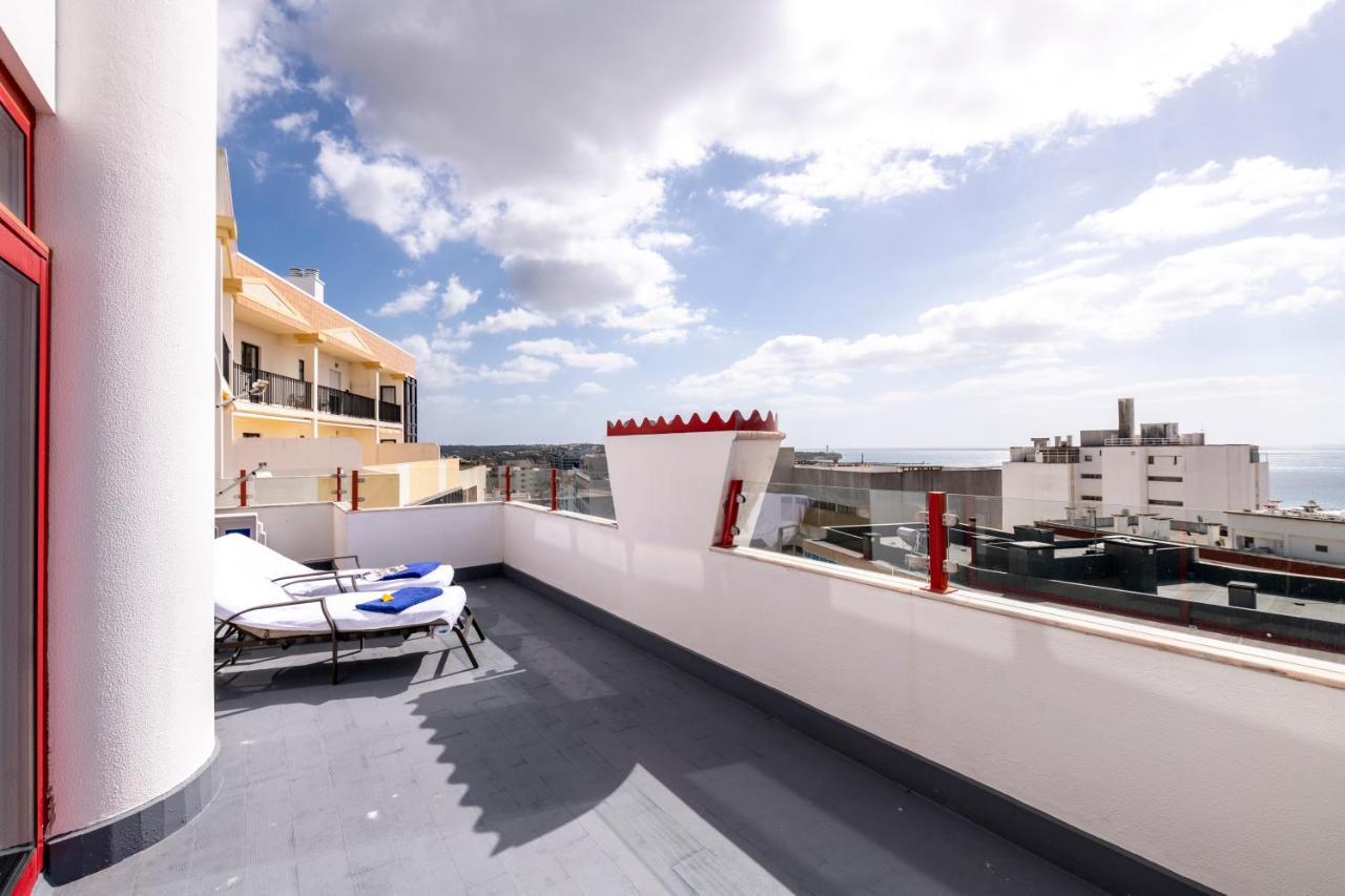 Appartement Luxueux 4 Pieces, Terrasse 120M2 Vue Mer Praia Da Rocha Портиман Экстерьер фото