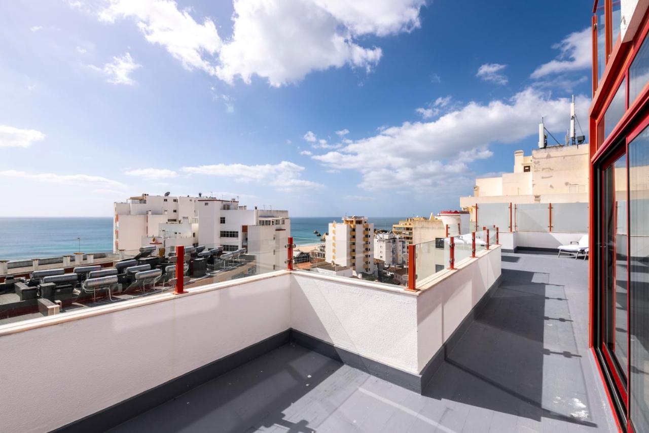 Appartement Luxueux 4 Pieces, Terrasse 120M2 Vue Mer Praia Da Rocha Портиман Экстерьер фото
