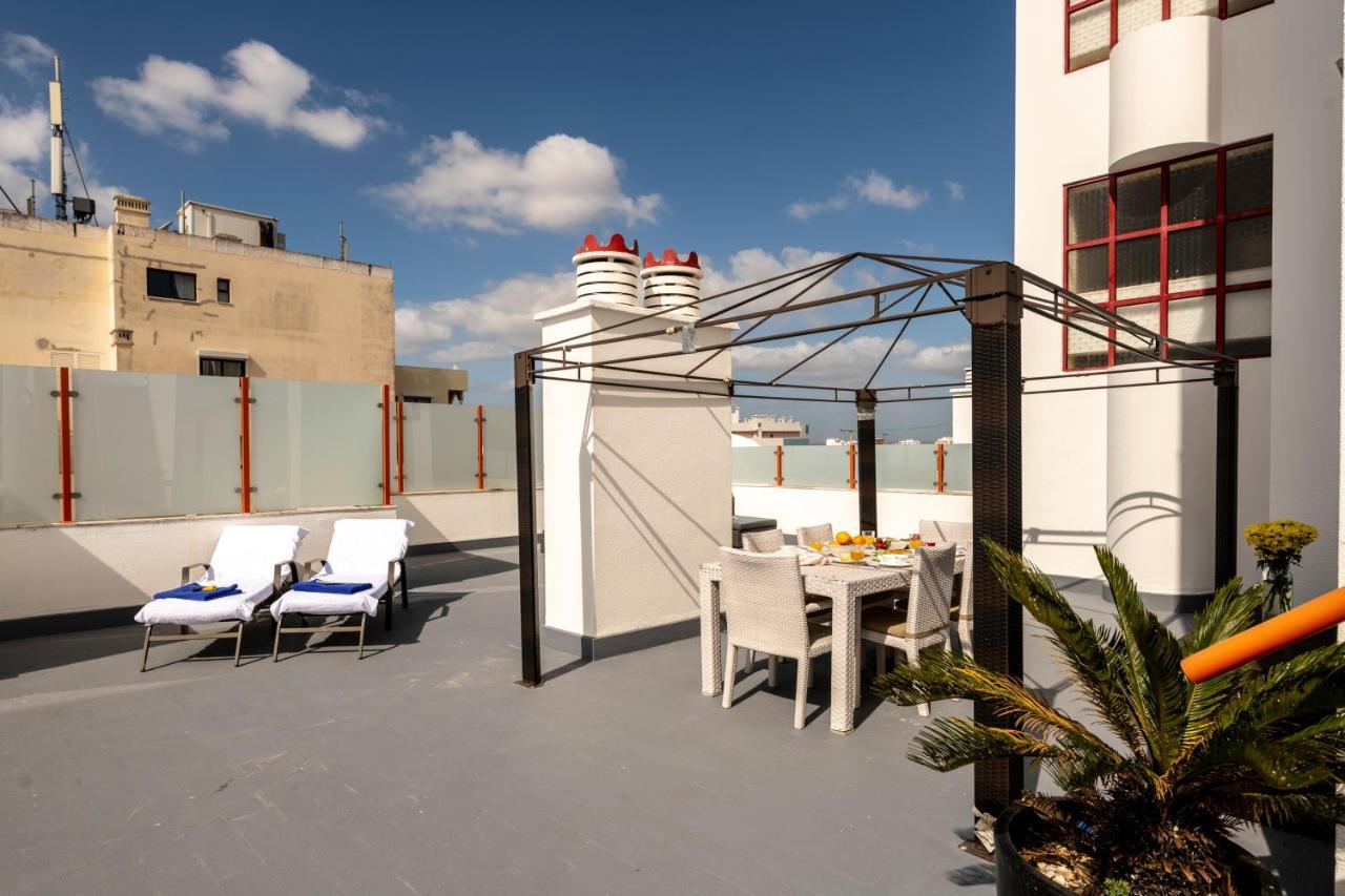 Appartement Luxueux 4 Pieces, Terrasse 120M2 Vue Mer Praia Da Rocha Портиман Экстерьер фото