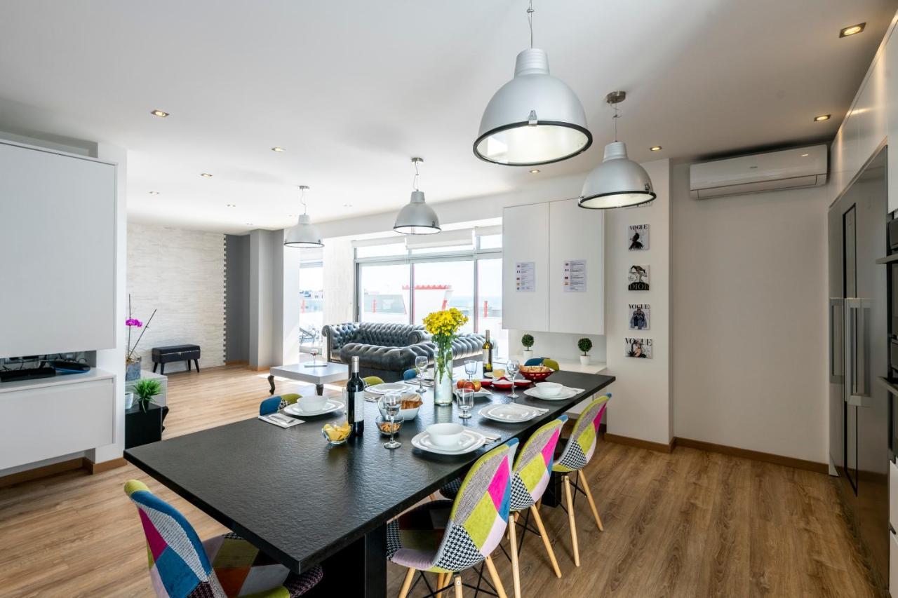 Appartement Luxueux 4 Pieces, Terrasse 120M2 Vue Mer Praia Da Rocha Портиман Экстерьер фото